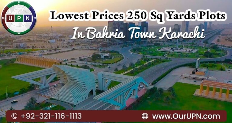 Lowest Prices Sq Yards Plots Bahria Town Karachi