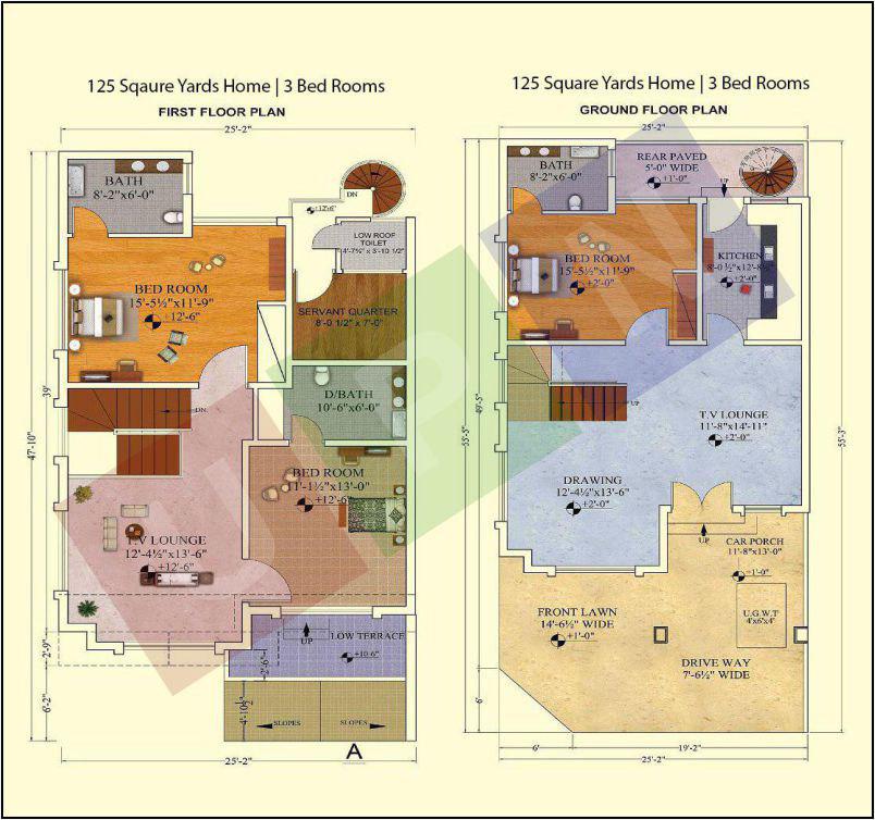 Bahria Town Floor Plans Floorplans click