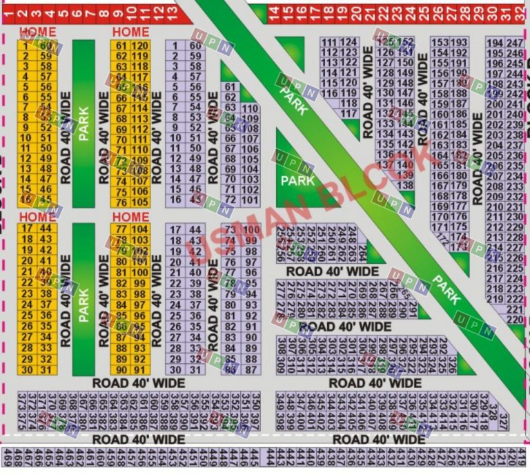 New Deal of 3 Marla Plots in Usman Block Al Kabir Town Launched