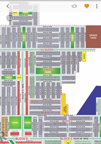 Al-Kabir Town Phase 2 Booking Details - Plots Prices and Location Map