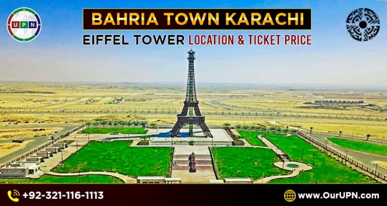 Bahria Town Karachi Eiffel Tower Location And Ticket Price Upn 5930